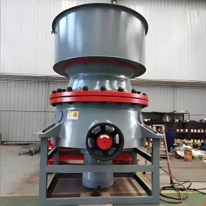 Quarry Stone Cone Crusher Stationary Gold Ore PLC Gearbox Limestone Crushing Machine Complete Set High Capacity Motor Bearing