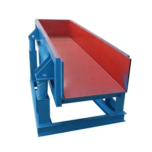 Quarry Stone Vibrating Feeder Limestone Granite Pebble Gravel Mining Production Feeding Equipment 30-600t/h Capacity 220/380V
