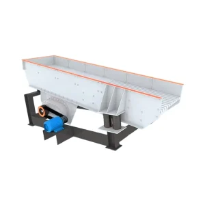 Quarrying Vibrating Feeder Bowl Hopper Machine Steel Construction Open Type Low Noise Evenly Feeding Mineral Mining