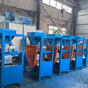 Quartz Sand Monazite Separation Equipment High Intensity Iron Ore Separation 16000GS Multi Rollers Magnetic Separator