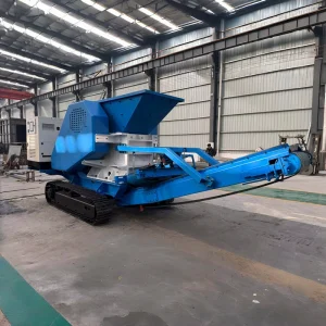 Quick Setup Easy Transport PLC Controlled Engine Powered Crawler Mobile Jaw Crusher for Remote Mine Site Short Term Rental Use
