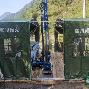 ROCK 1000 Mining Geological SPT Diamond Exploration Wireline Core Drilling Rig Portable Soil Testing Drilling Machine