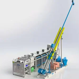 ROCK 1300 Man portable Mining Exploration Hydraulic Diamond Core Rig 1300m Wireline Core Sample Rock Drilling Rig