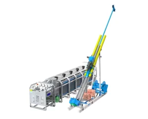 ROCK 1500 Wireline Rope Core Drilling Rig Mining Exploration Hydraulic Crawler Diamond Portable Core Drilling Machine