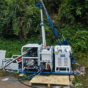 ROCK 300B Geotechnical Exploration Borehole Portable Soil Sampling Core Drilling Rig Underground Diamond Core Drilling Rig