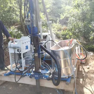 ROCK 300B High Efficiency Portable Full Hydraulic Mining Geotechnical Exploration Wireline Core Drilling Rig