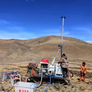 ROCK 300B Portable Hydraulic Geological Exploration Core Drill Rig Gold Mine Diamond Sampling Core Drilling Rig