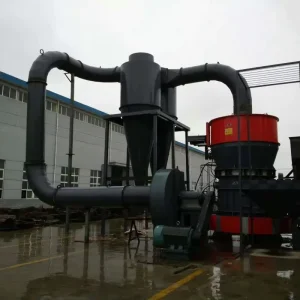 Raymond Mill 35mm Feed 2.5 62TPH 80 600 Mesh Barite Limestone Mineral Grinding Machine AC Motor Gear High Efficiency Plant