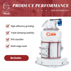 Raymond Mill Industrial Stone Grinding Machine with AC Motor and Engine for Gypsum Processing