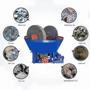 Reliable Gold Wet Pan Mill Complete Equipment for the Mining of Gold