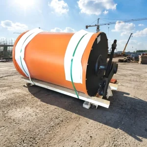 Reliable High Intensity Strong Magnetic Drum for Chemical Industry Powder Purification and Iron Removal