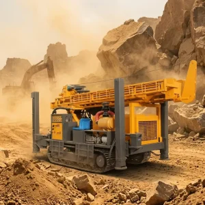Reverse Circulation Borehole Drilling Machine Hydraulic Rotary Water Well Oil Drilling Equipment Depth Borehole Drill Rig