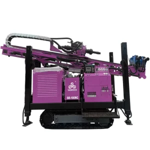 Reverse Circulation Drilling Rig 180m Depth Hydraulic Borehole Drilling Machine Mining Core Drilling Rig