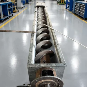 Reversible Bidirectional U Trough Screw Conveyor Carbon Steel Mining Auger Feeder Coal Ash Bulk Transport OEM