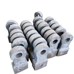 Reversible High Chromium Alloy High Manganese Steel Forged High Efficiency Mining Crusher Waring Parts EB1052