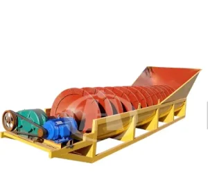 River Sand Gravel Chrome Tin Iron Ore Mining Wash Equipment Plant Washer Spiral Washing Machine for Sale