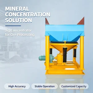 River Sand Mining Mineral Separator Sawtooth Wave Jig Separation Equipment for Alluvial Ore Recovery