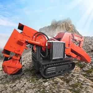 Rock Coal Underground Coal Mine Tunnel Crawler Mining Mucking Loader
