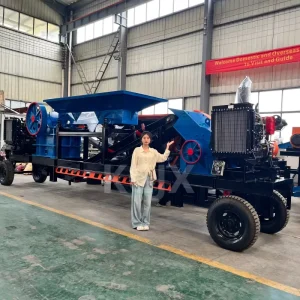 Rock Crushers Widely Used in Quarries PE300x500 Jaw Crusher and PC600x600 Hammer Crusher Excavator Rock Crusher