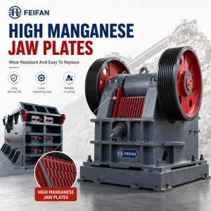 Rock Crushing Jaw Crusher Machine for Stone Granite Basalt Quarry Mining Aggregate Processing Industrial Plant Equipment
