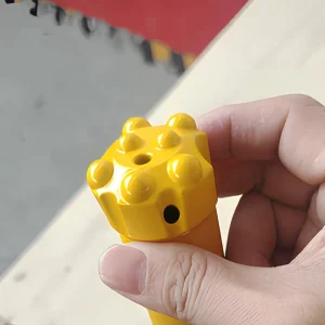 Rock Drill Bits High Manganese Steel Forging 7 Buttons 32mm Taper Button Bit ISO-9001 Certified For Coal Mining