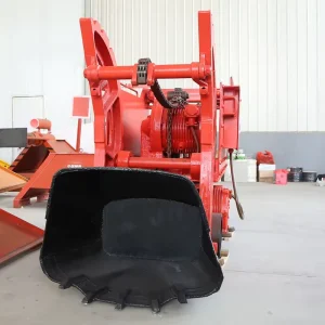 Rock Loader Suitable for Mine Safety Equipment Integration with Swivel Functionality and Motor Powered Excavation