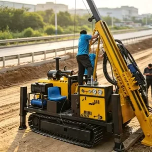 Rock Soil Coring Geological Core Drilling Rig for Gold Coal Quarry Mining 200 m Full Hydraulic Mining Diamond Core Drilling Rig