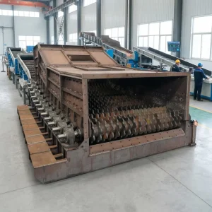 Roller Screening Plant with Trommel Screen for Aggregate Production and Construction Use
