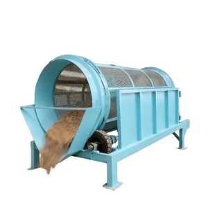 Rolling Screen Ore Weathered Material Grading Screen Wet Dry Sand Gravel Screening Equipment 200t h Capacity 800 2000mm