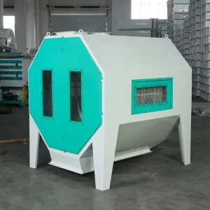 Rotary Cleaning Screen Cylinder Type Screening Equipment Large Throughput Easy Operation for Grain Factory