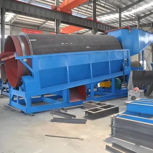 Rotary Drum Screen High Efficiency Screening Stable Performance Gold Mining Equipment for Ore Sand and Gravel Separating