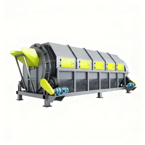 Rotary Drum Trommel Screen for Sand Gravel and Aggregate Separation
