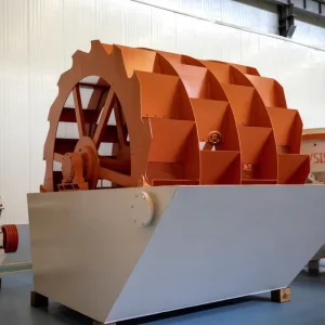 Rotary Zircon Sand Washer Machine Mini Hydrocyclone Aggregate Ceramic Sand Wash Plant Equipment