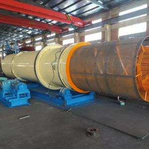 Rubber Lined Rotary Scrubber Trommel Washer Heavy Duty Clay Gold Ore Cleaning Machine 10-300T/H Capacity