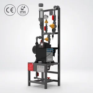 Rugged 375L/H 10bar Enclosed Digital Diaphragm Dosing Pump for Offshore Oil and Gas Injection System