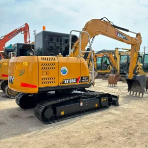 SANY SY65C 6.5Ton Crawler Hydraulic Excavator Low Working Hours Used Excavator