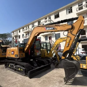 SANY SY95C 9.5Ton Small Crawler Digger Used Excavator