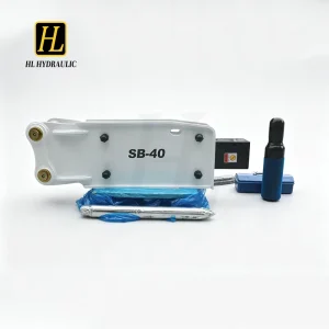 SB40 Quarry Mining Equipment Hydraulic Breaker for 4-7 Ton ZX40U ZX48U ZX50U Excavator Attachments Parts