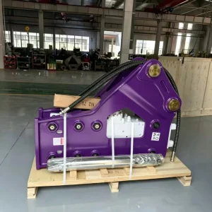 SB81 Side Type Martillo Hidraulico Cantera Hydraulic Hammer Breaker for 18-26 Ton R215 R220 CE ISO 12M Warranty
