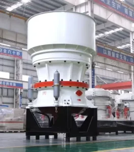 SC Series Single Cylinder Hydraulic Cone Crusher PLC AC Motor Bearing Capacity for Rock Ore Aggregate