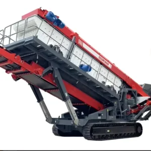 SCSM1860 Tracked Screener for Continuous Aggregate Grading at Remote Quarries