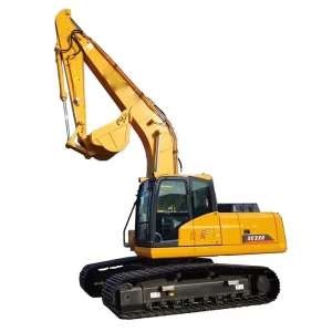 SE220 Crawler Excavator Heavy Duty Construction Equipment Engine Gearbox PLC 1 Year for Mining Construction Road Building Site