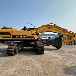 SE550LC 53.5Ton Mining Excavator High Digging Force with Breaker Line for Quarry and Stone Loading Work