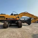 SE550LC 53.5Ton Mining Excavator High Digging Force with Pre installed Breaker Line for Construction Sites