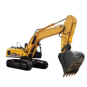 SE550LC High Digging Force 53.5Ton Excavator with Pre installed Breaker Line for Rock Excavation