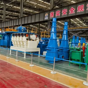 SHANGPIN Manufacturer Low Maintenance Solid Liquid Separation Hydrocyclone for Nickel Laterite Autoclave Discharge