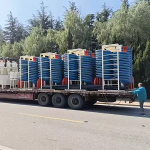 SHANGPIN Manufacturer Low Profile Compact Coal Spirals Separator for Underground Mine In Pit Desliming