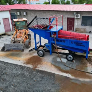 SINOLION Used Gold Washing Plant Machine With Motor Gear Engine & Pump 30-120tph Capacity From Henan China