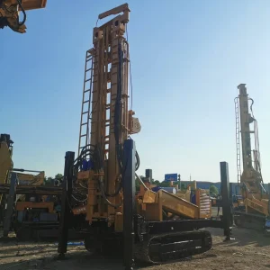 SL1000S Used 1000 m Depth Crawler Hydraulic Water Well Drill Rig Deep-well Drilling Rig