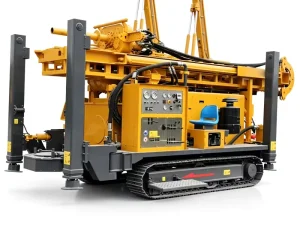 SL500S 500m Diesel Powered Rotary Drilling Rig with Core Components for Rock Drilling